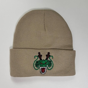 Dragon embroidered beanie