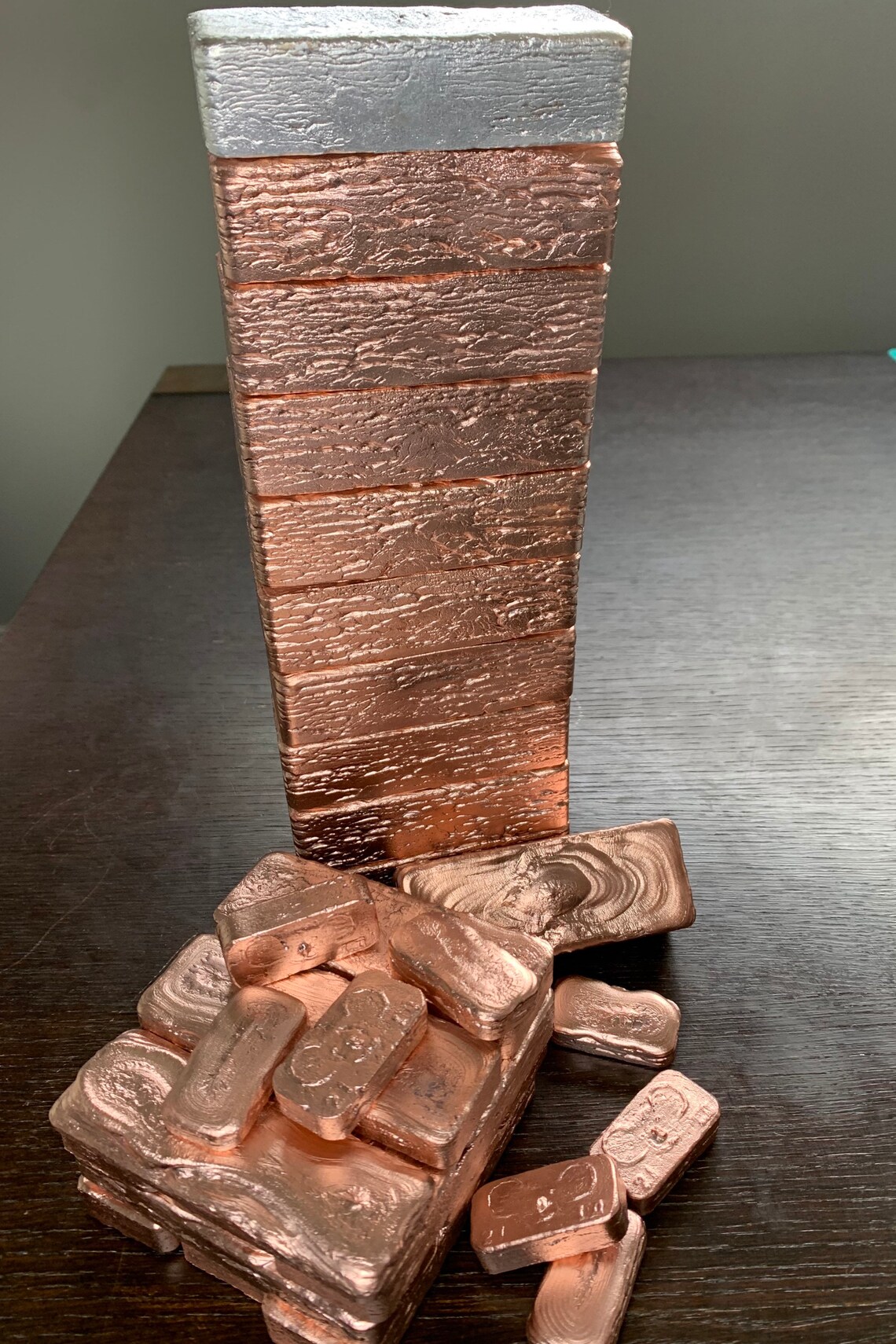 1kg pure copper bars HAND POURED Etsy