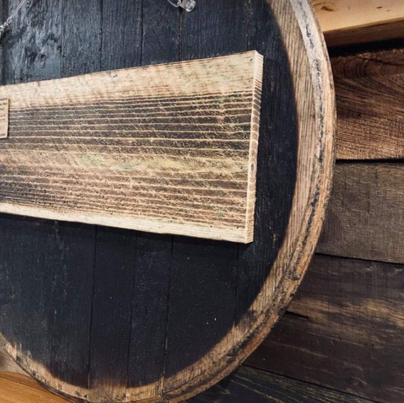 Bourbon Barrel Lid Whiskey Art The Ohio State University Mancave Approved The Buckeyes Bourbon Barrel Head Bourbon Bar Sign Go Bucks