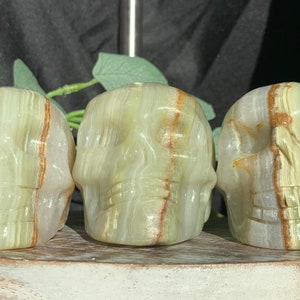 Afghanistan Jade Skulls