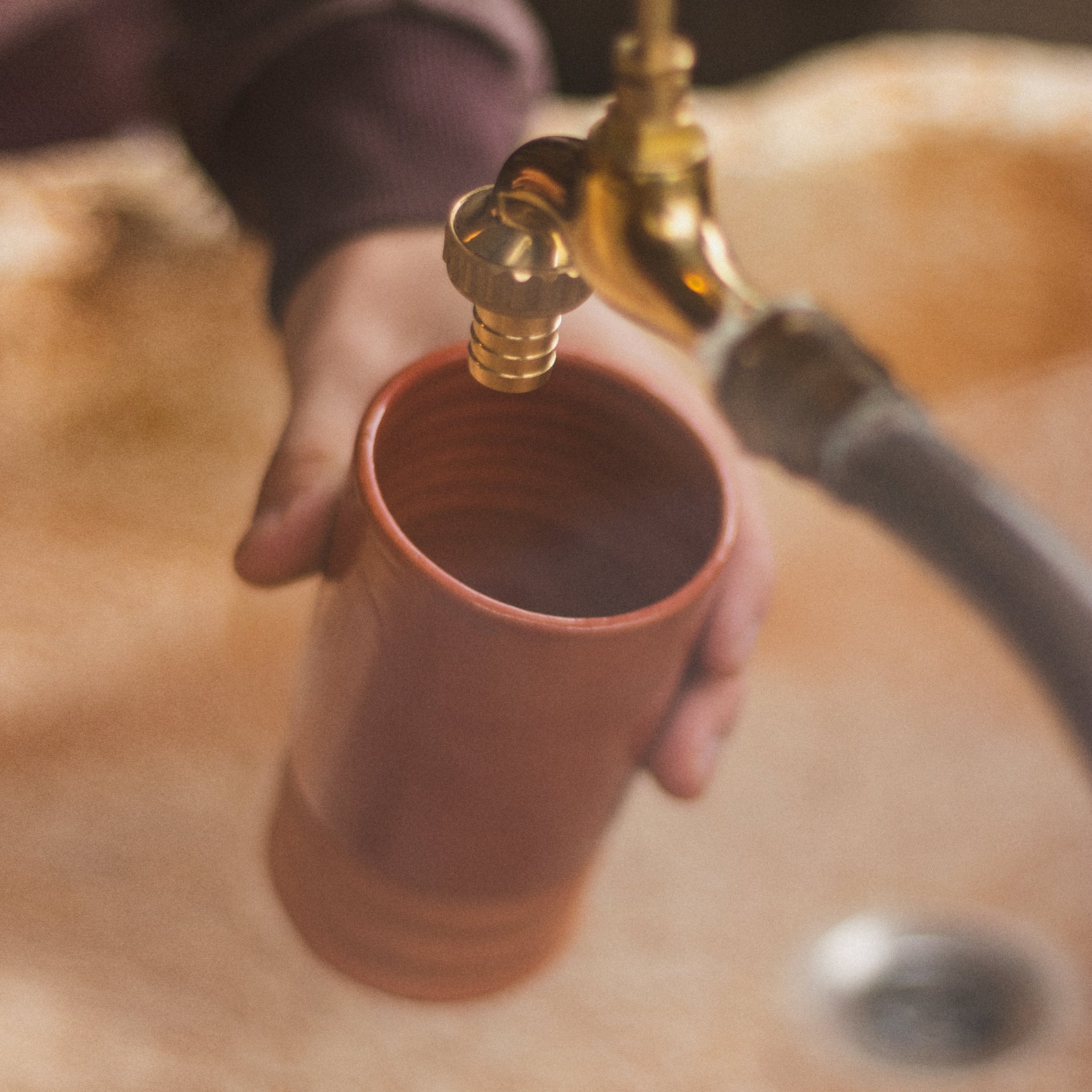 Handmade clay cups most design. Natural materials worked by Etsy