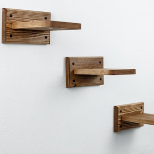 Cat Steps Set Wall Mounted Furniture Kitten Steps for Wall Cat Wooden Ladder Comfortable Kitten Wall Shelves Perfect Cat Lover Gift