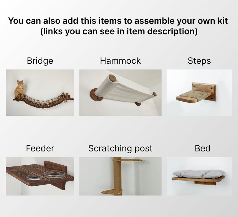 Cat Window Wood Furniture Comfortable Window Perch for Cat Kitten Cot