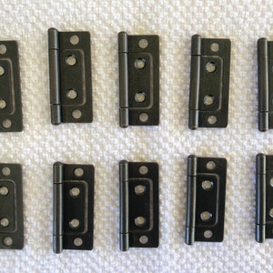 Non-mortise Hinges ~New~ Antique Copper 2&quot; - (10) Hinges --- W/ screws!!!