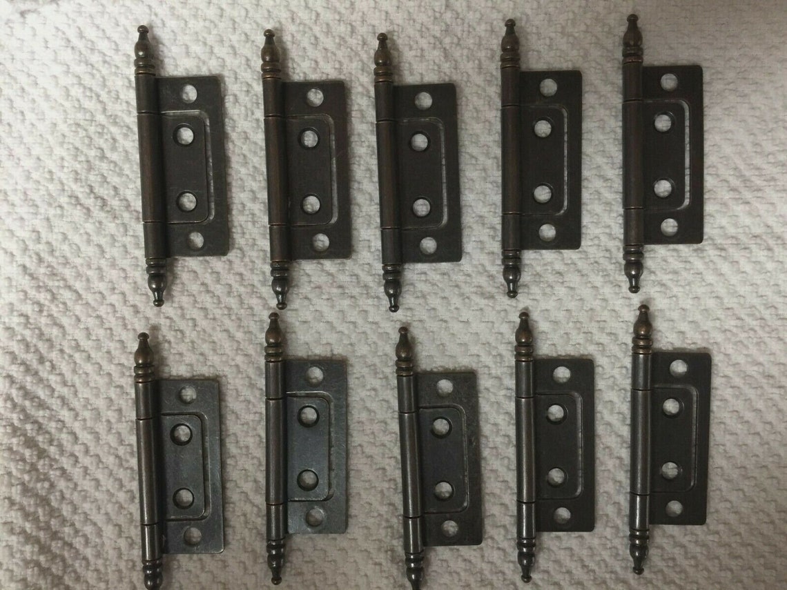 Nonmortise Hinges Finial Tips New Antique Copper Etsy