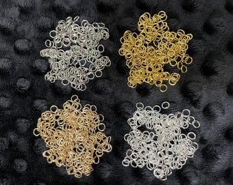 200~ Jump Rings, 5mm, 6mm sizes -Jewelry Making!!!