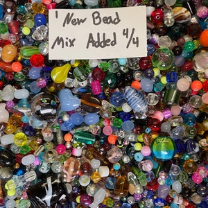 200~* Piece Glass Assorted Loose Beads **7oz+**Bulk Mixed Lot #1 Craft Jewelry!!