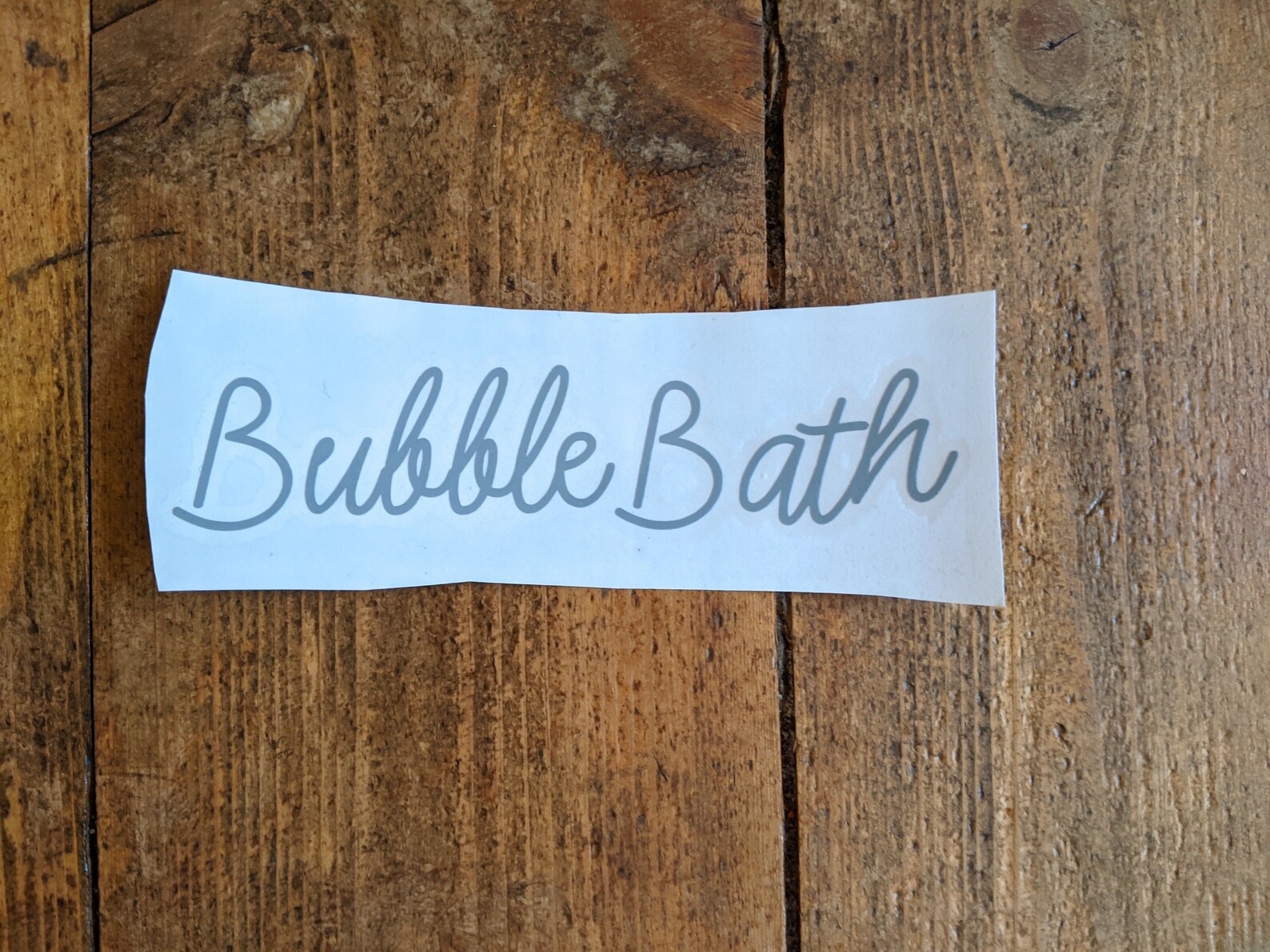 Bubble Bath Vinyl Organisation Label Etsy