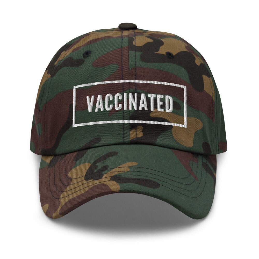 VACCINATED Vaccine Hat Vaccinated 
