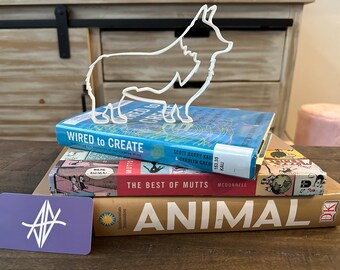 Scultura minimalista Corgi