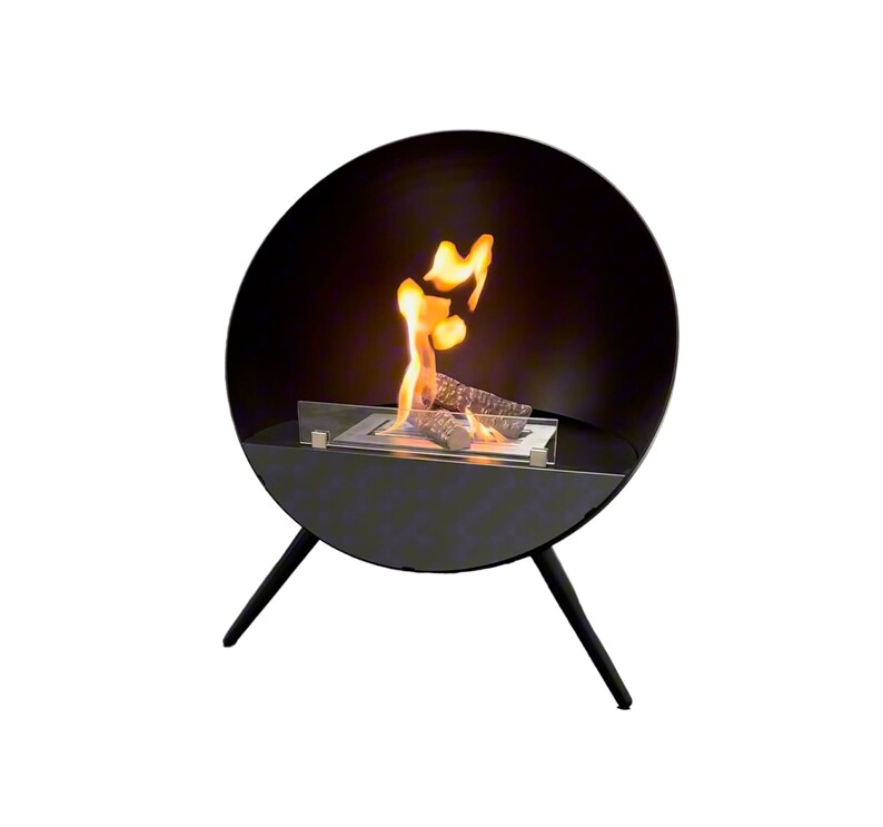 Bio Ethanol Fireplaces Bio Ethanol Freestanding Black Stove Bio Ethanol