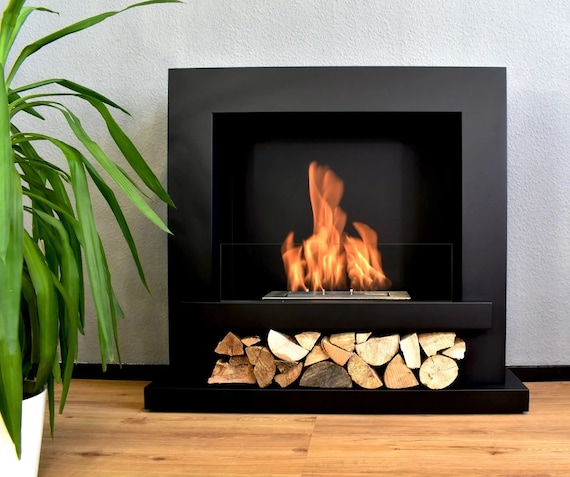 Freestanding Bio Ethanol Fireplace Feel / Stand Fireplace - Etsy