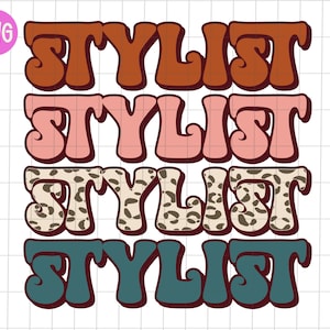 Stylist Sublimation Png, Hair Stylist Png, Hair Stylist T-shirt Png, Wavy Stacked Png, Stylist Leopard Png, Sublimate Design Download