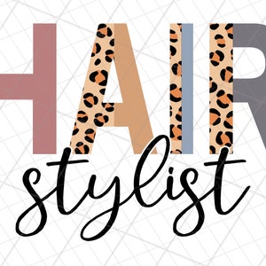 Hair stylist half leopard Png, Hair stylist leopard sublimation download, hairdresser cheetah Png, hairstylist leopard shirt design