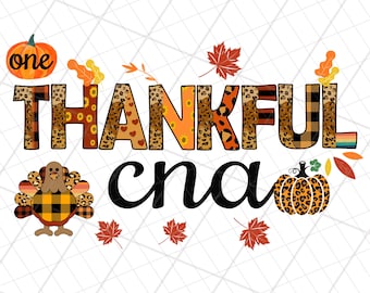 Cna One Thankful leopard PNG, Thanksgiving Cna turkey Sublimation, Thankful Cna maple leaf, Cna Thanksgiving pumkin png, Pumkin season png