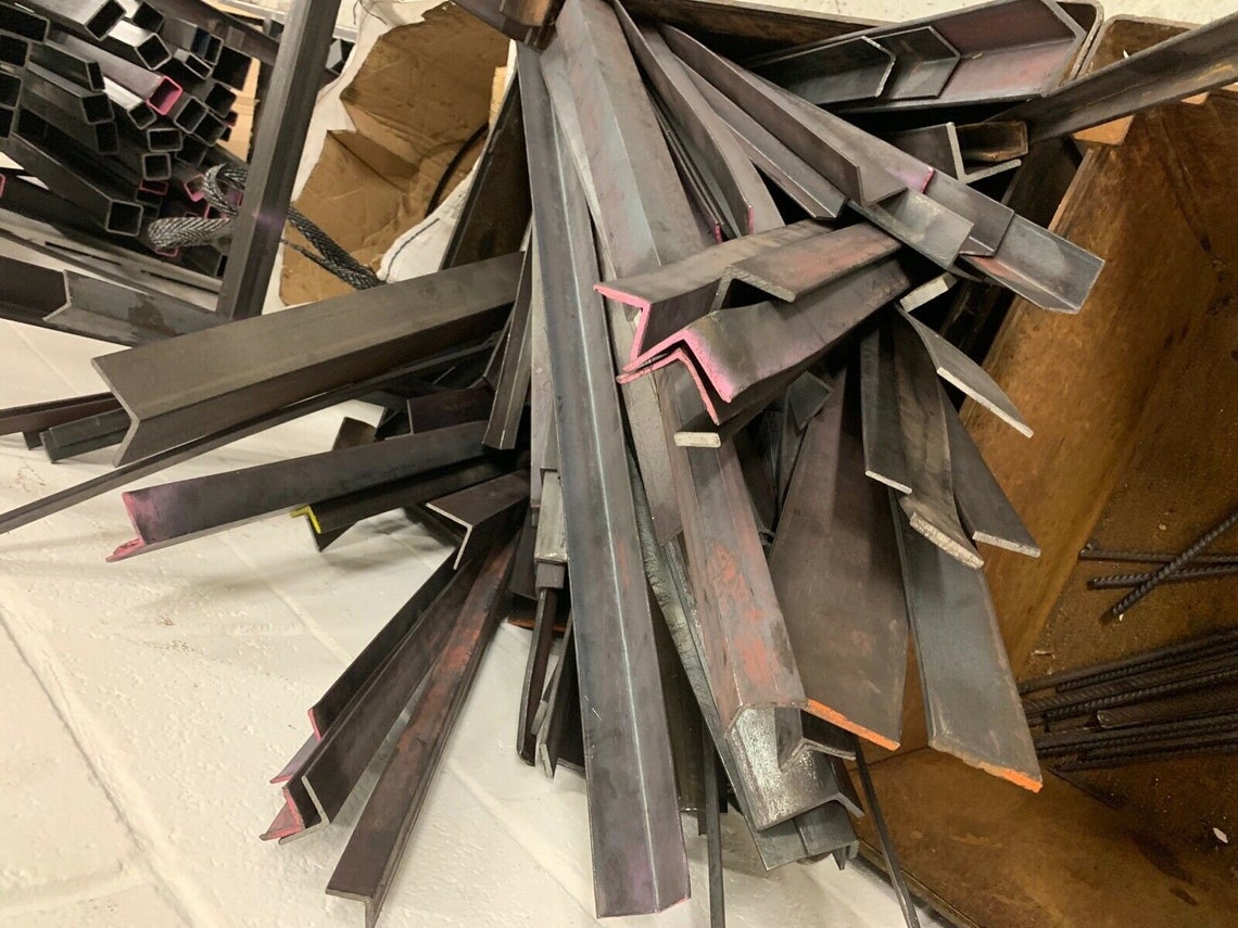 Mild Steel Section Offcuts. 5kgs 25kgs Cheapest on Etsy Etsy UK