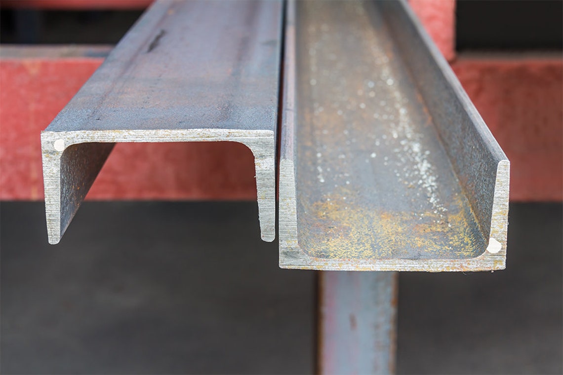 Mild Steel Channel Various Lengths Available 1 Mtr to 3 Etsy