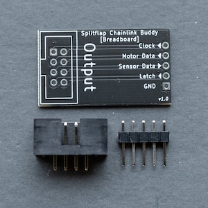 Splitflap Chainlink Buddy [Breadboard]
