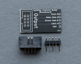 Splitflap Chainlink Buddy [Breadboard]
