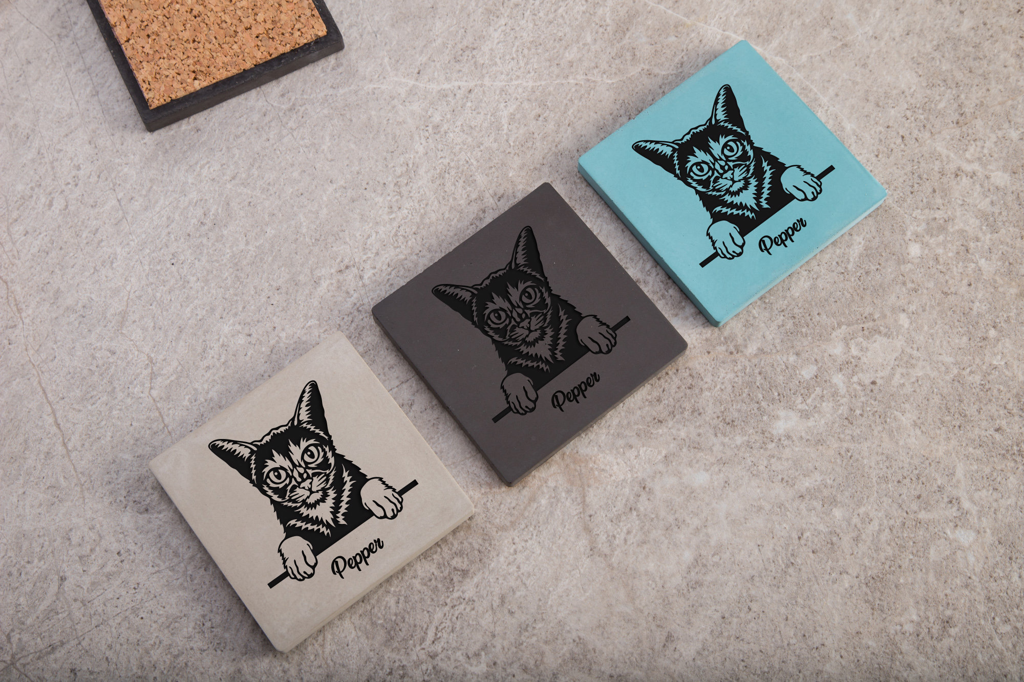 Sous-Verres Carrés En
