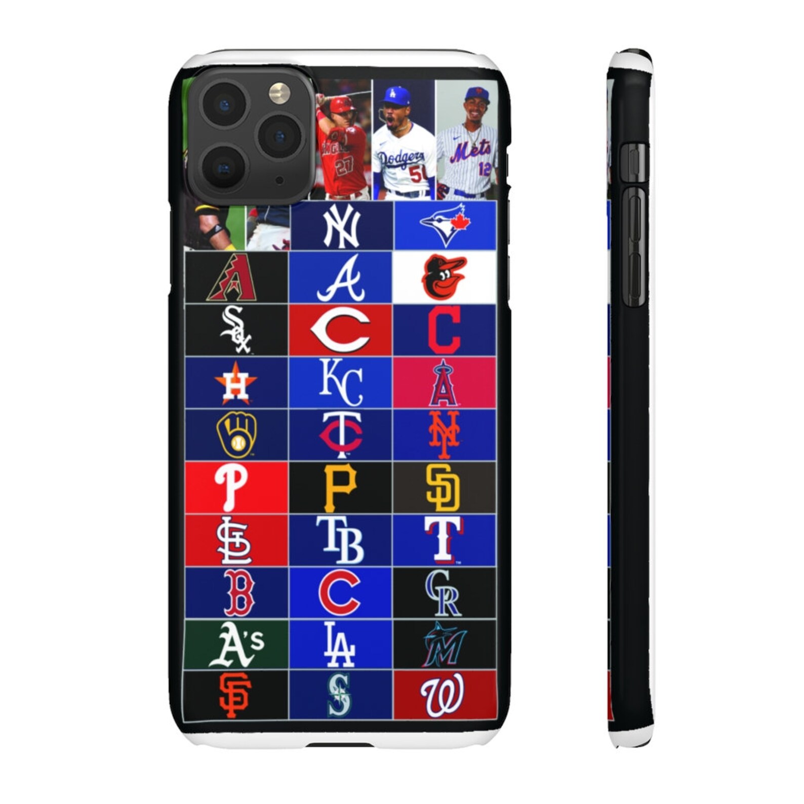 MLB Major League Baseball Phone case Snap Cases Etsy