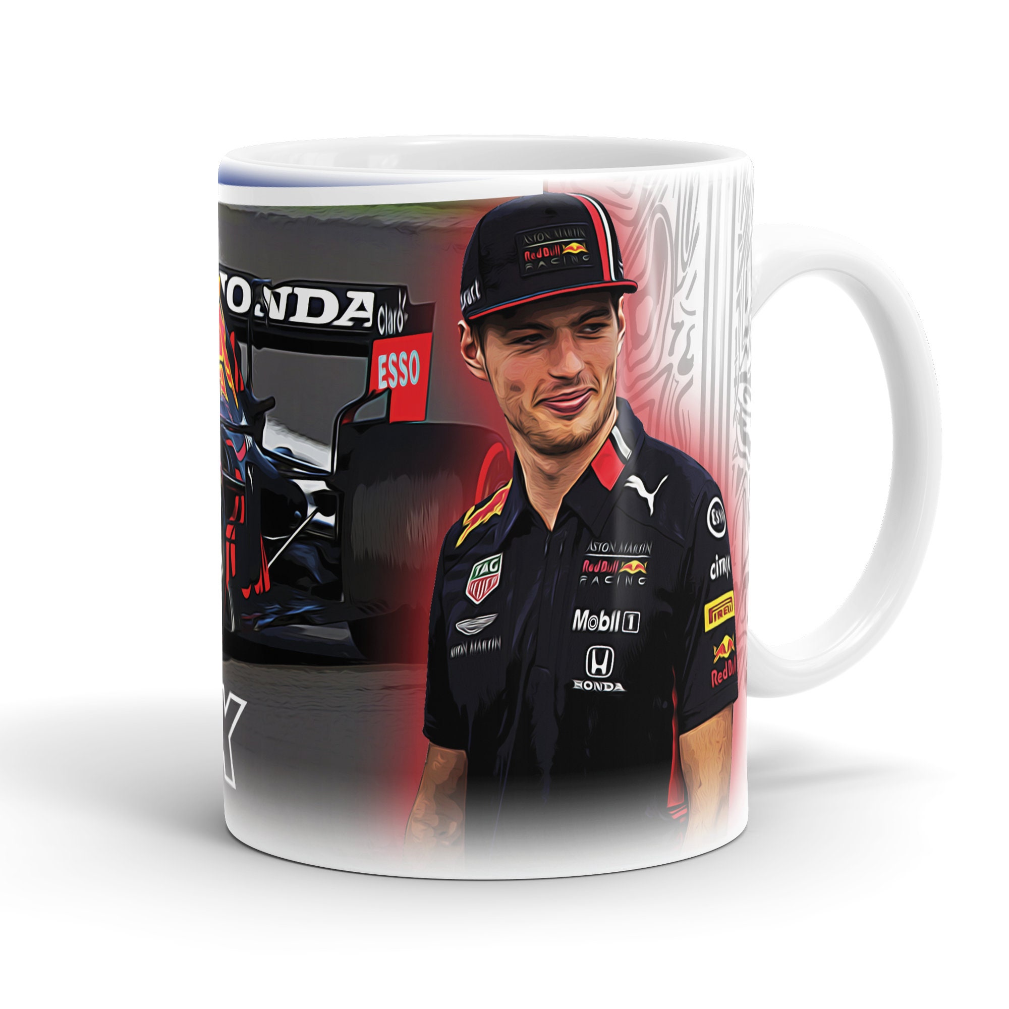 Formula 1 Mug Max Verstappen Coffee Mug RedBull F1 | Etsy