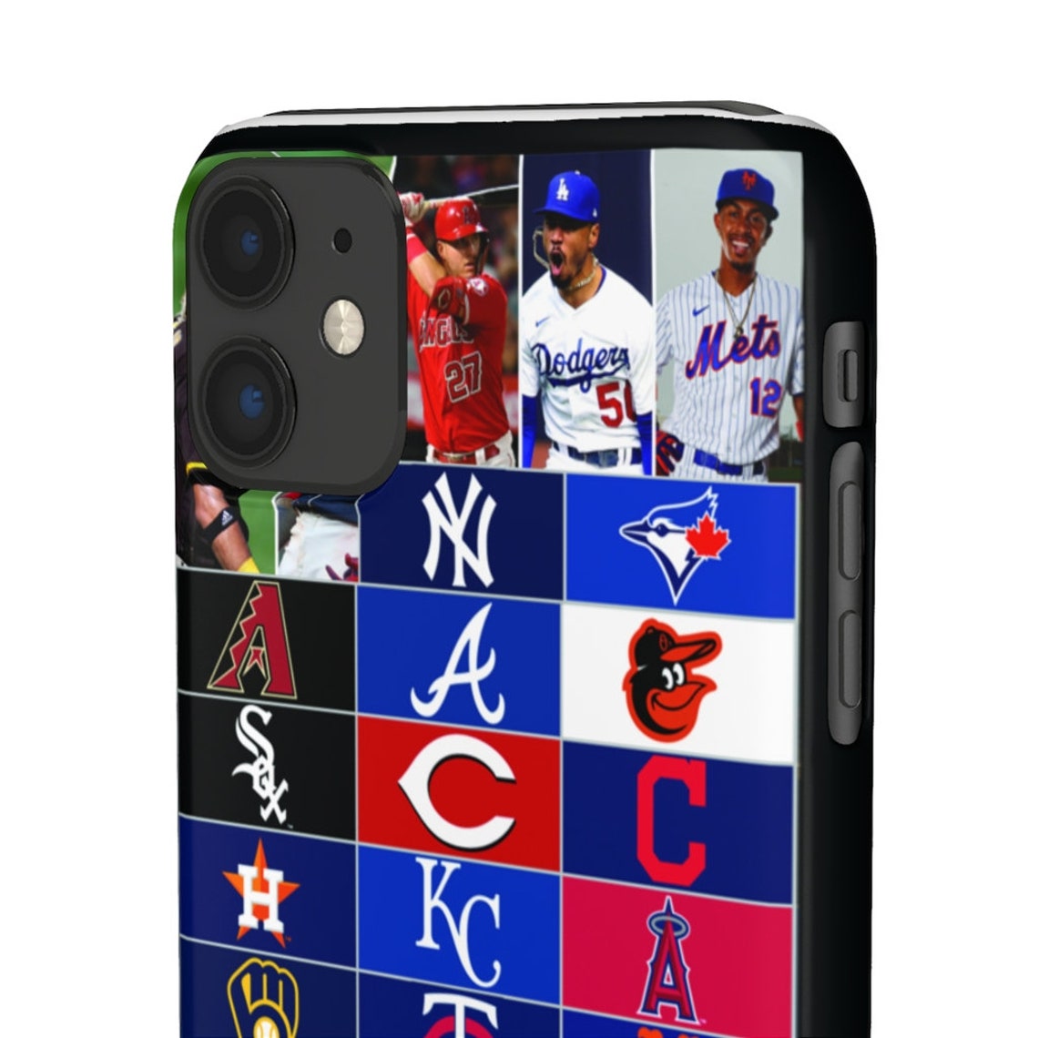 MLB Major League Baseball Phone case Snap Cases Etsy