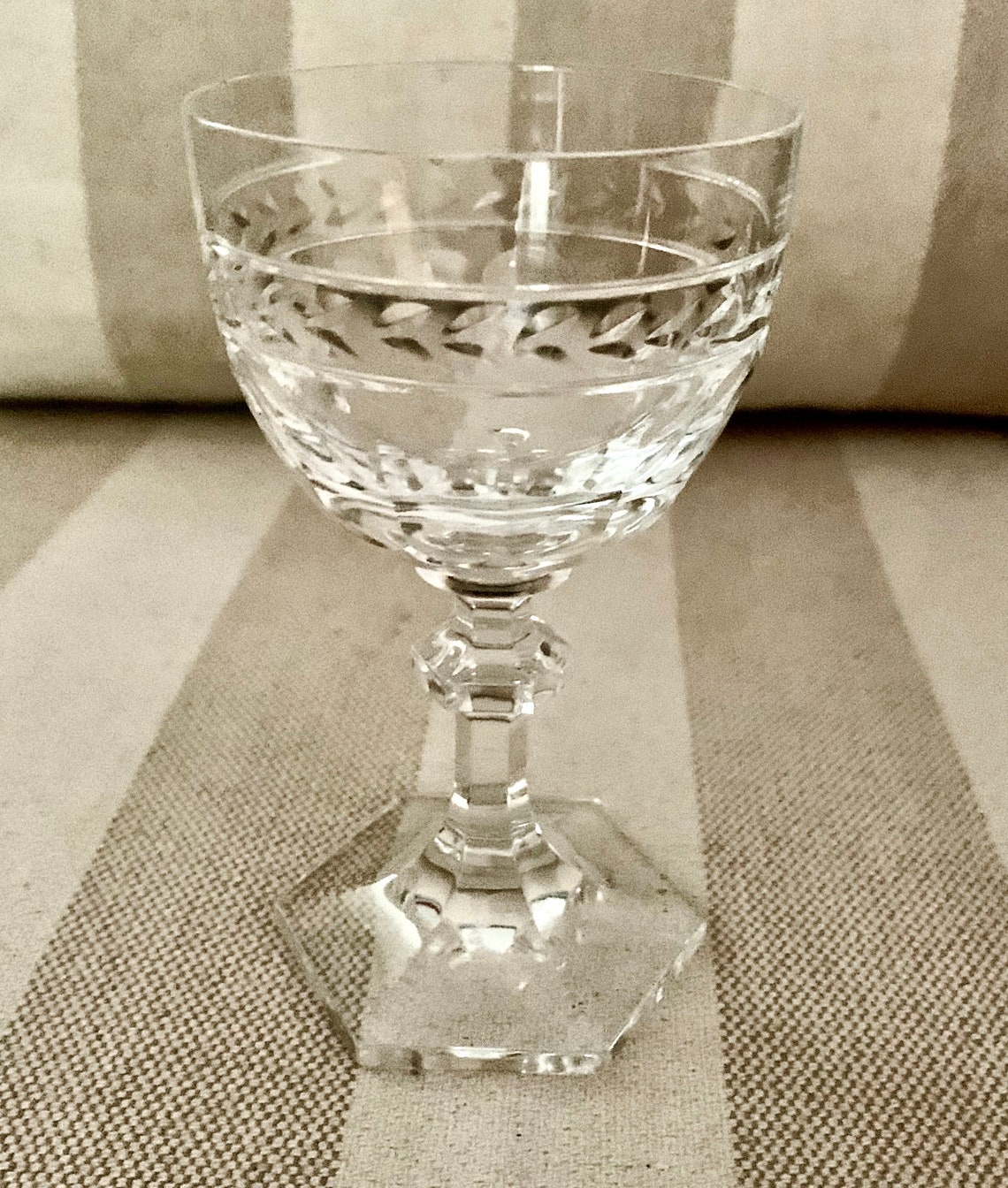 Villeroy & Boch crystal glasses desiree vintage 5 crystal Etsy