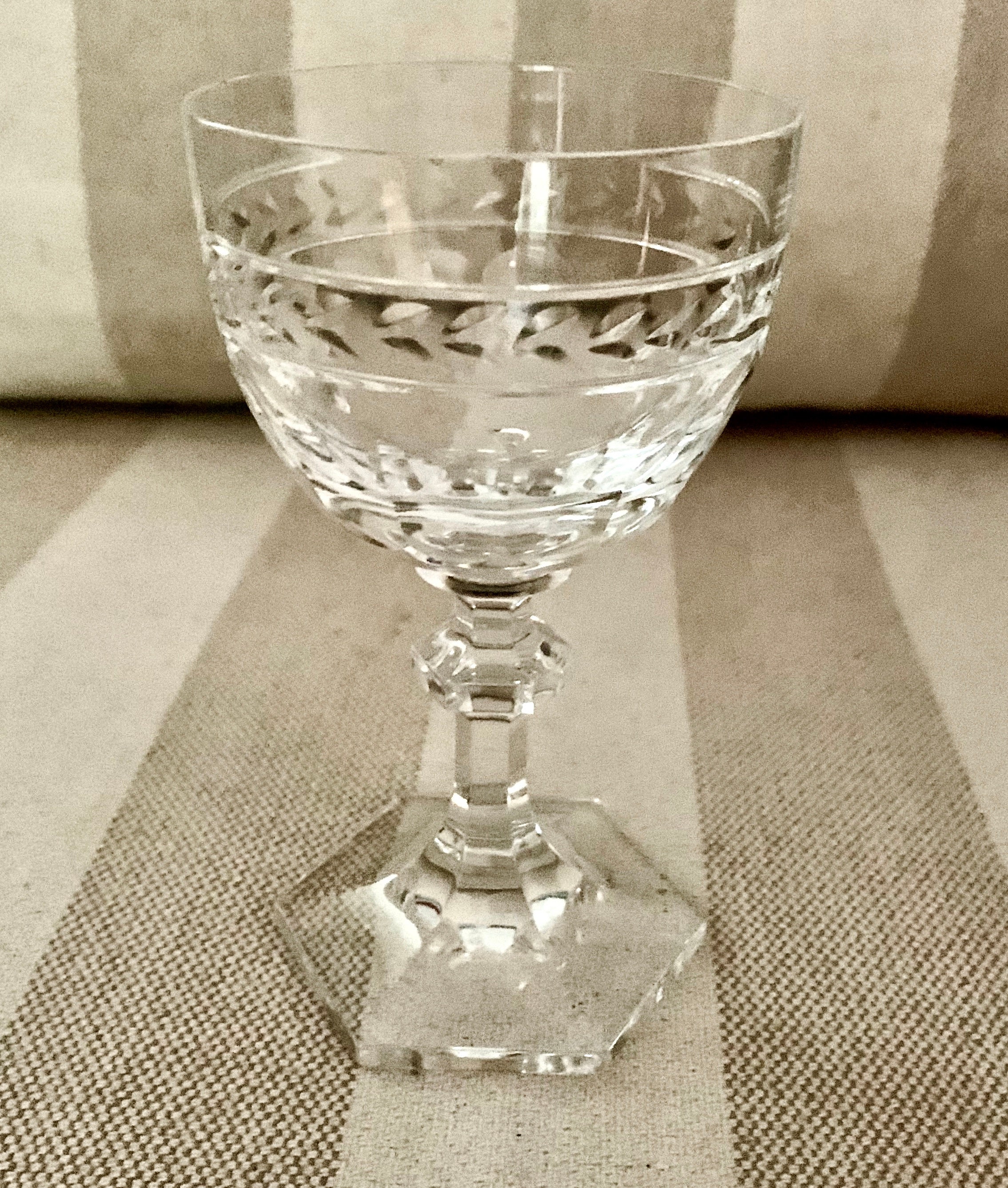 Villeroy & Boch crystal glasses desiree vintage 5 crystal Etsy