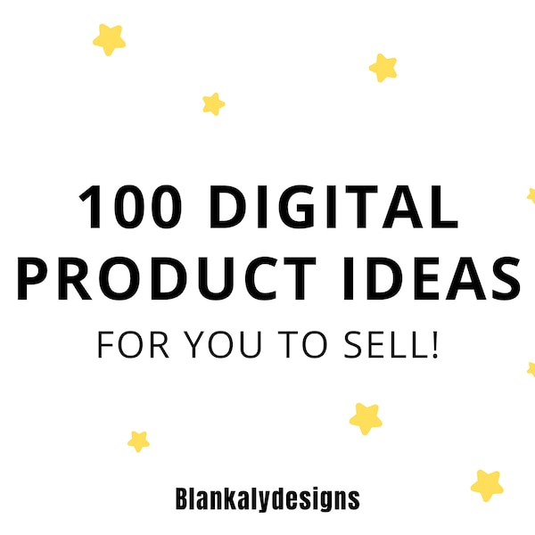 Digital Products Bestsellers 2024: Discover 100 Digital Product Ideas for Business & Hustle - Instant Download