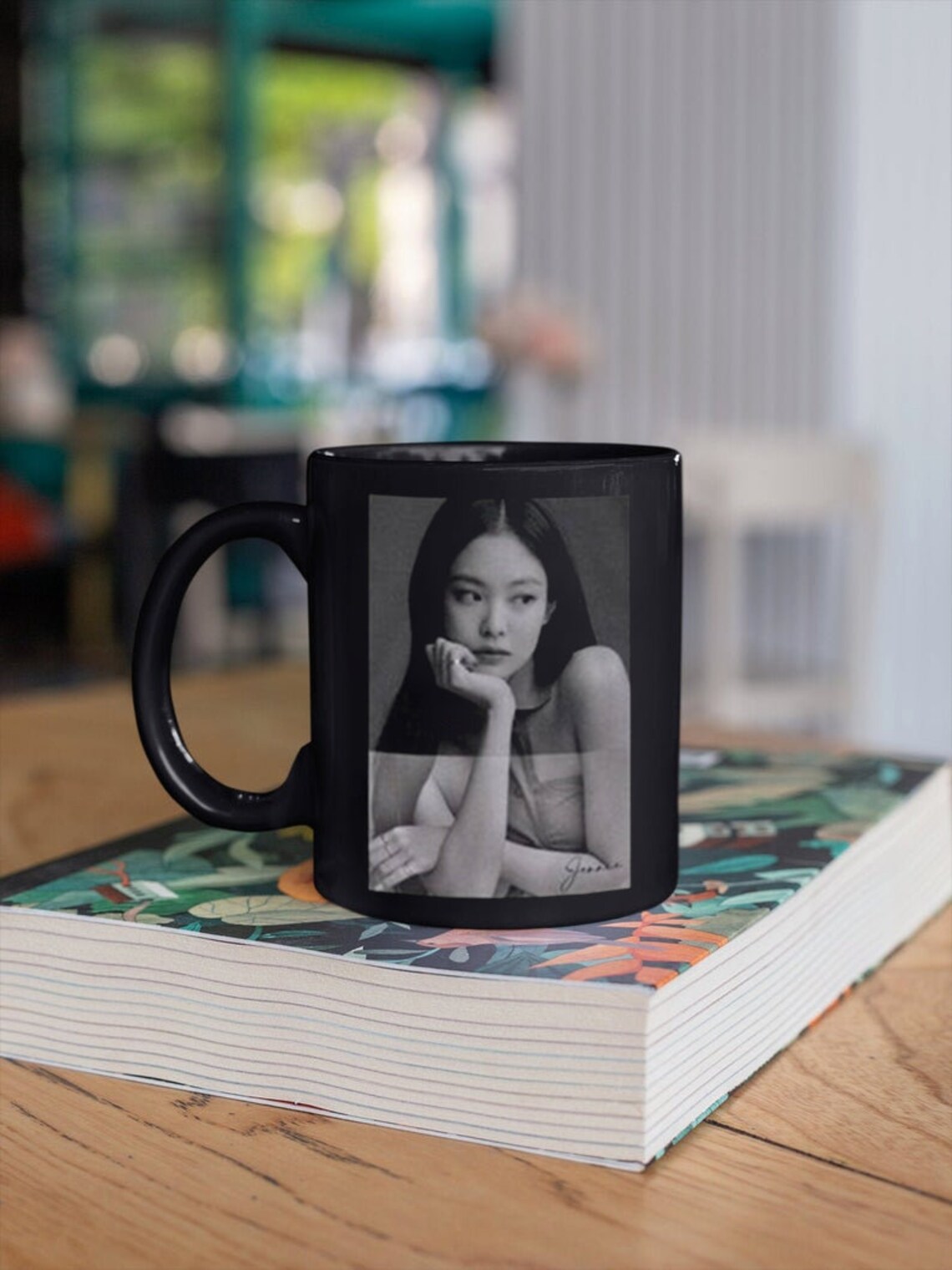 Blackpink Jennie Mug Black Pink KPOP Mug Cadeau Etsy