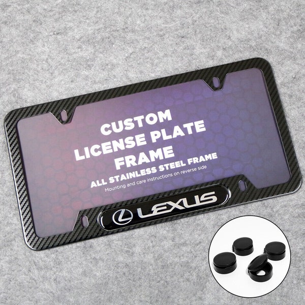 Lexus License Plate Frames Etsy