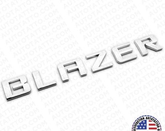 19-24 Chevrolet Blazer Rear Liftgate Letter Nameplate Badge Emblem Chrome