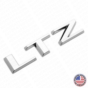 19-22 OEM Chrome Silverado 1500 Tailgate LTZ Letter Logo Emblem Badge Z71 4x4