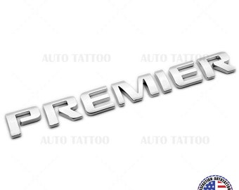 Chevy Equinox Premier Liftgate Nameplate Letter Logo Badge Emblem OEM Chrome