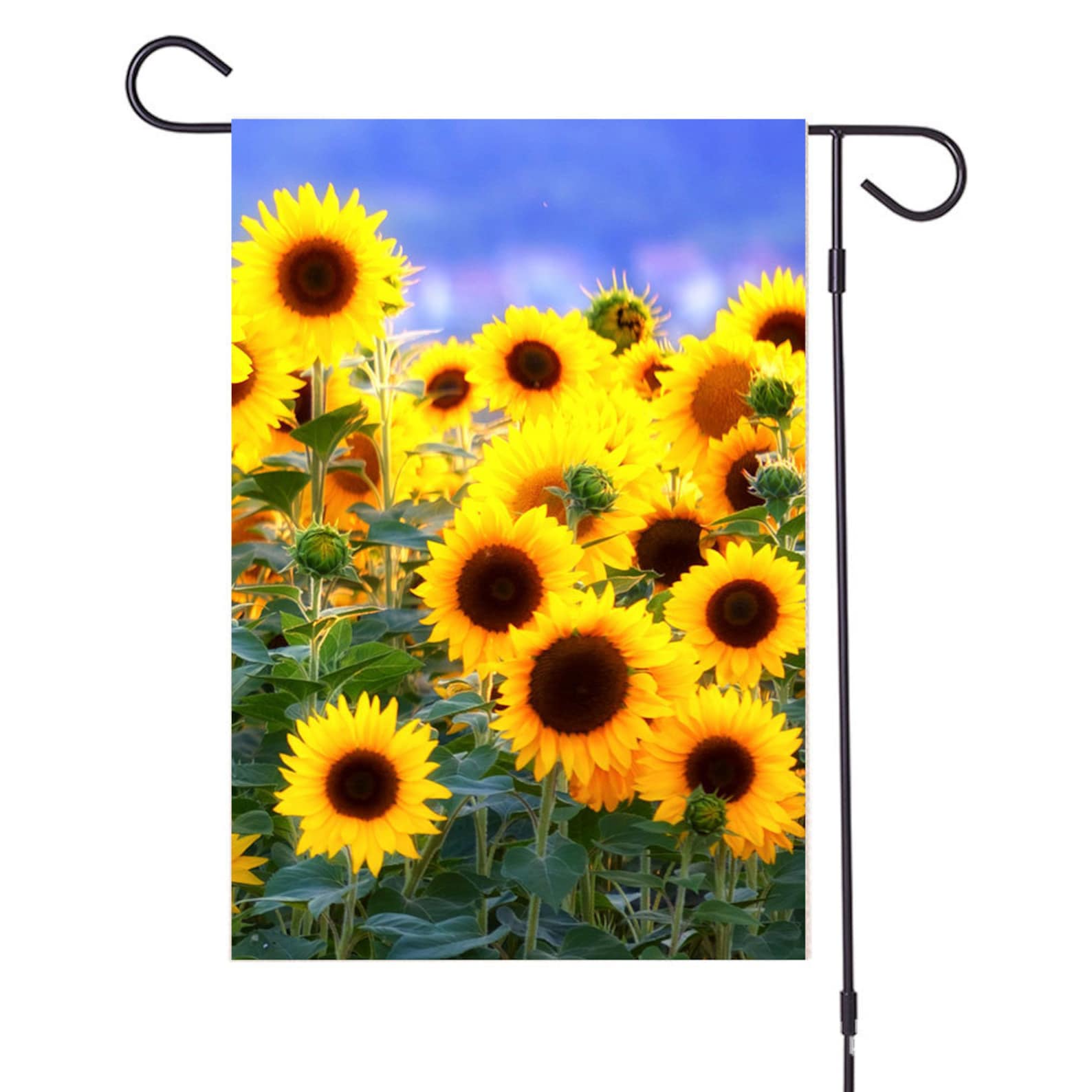 Sunflower garden flag outdoor entrance garden decoration flag Etsy