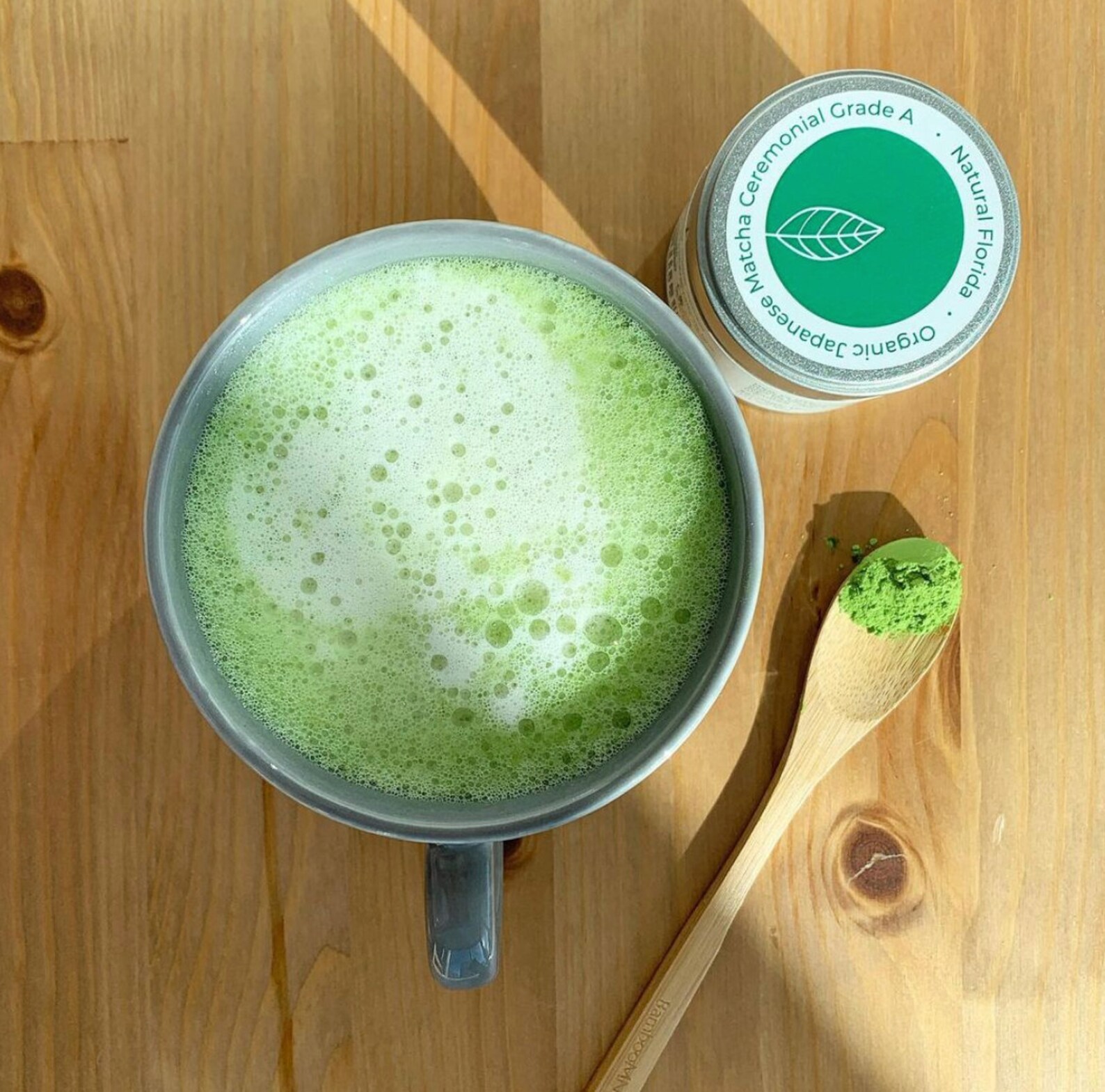 polvo matcha