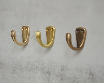 Solid Brass Wall Hook
