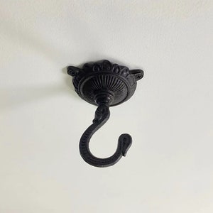Cast Iron Ceiling Hook
