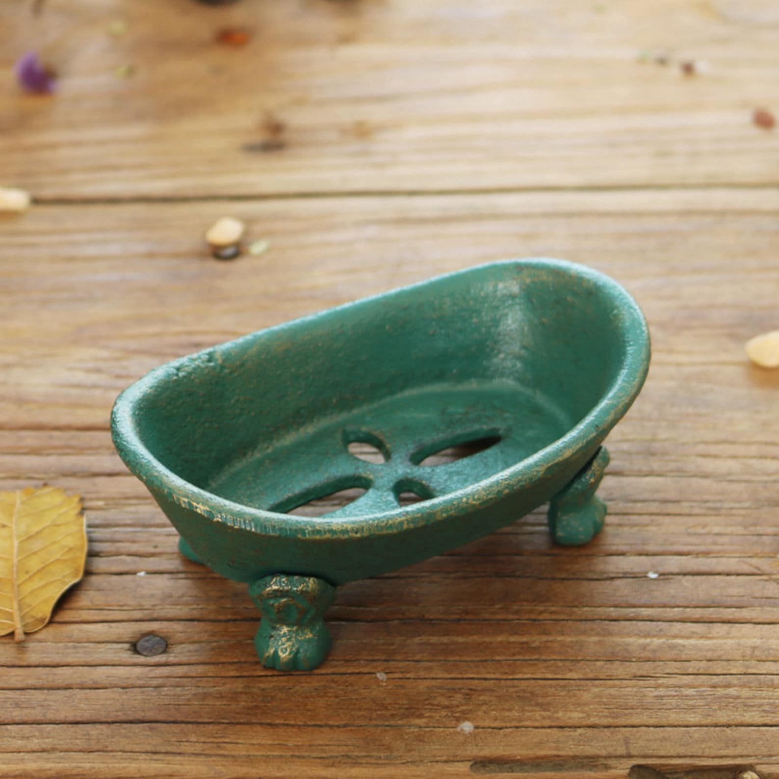 Vintage Style Cast Iron Soap Dish Etsy