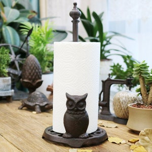 Retro Cast Iron Paper Towel Holder image 4