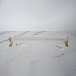 Solid Brass Towel Bar/ Hanging Rack