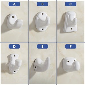 Ceramic Wall Hook / Coat Hook