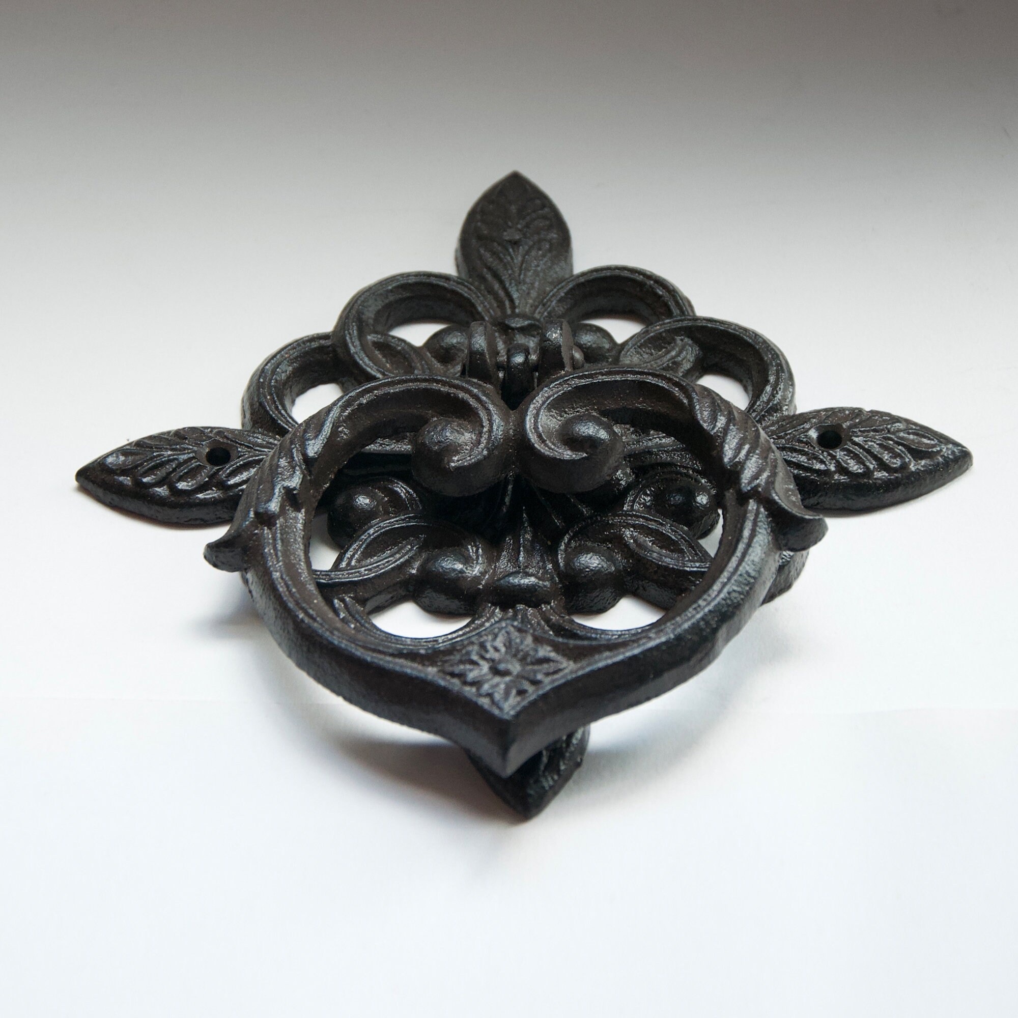 Victorian Style Cast Iron Door Knocker Etsy Canada