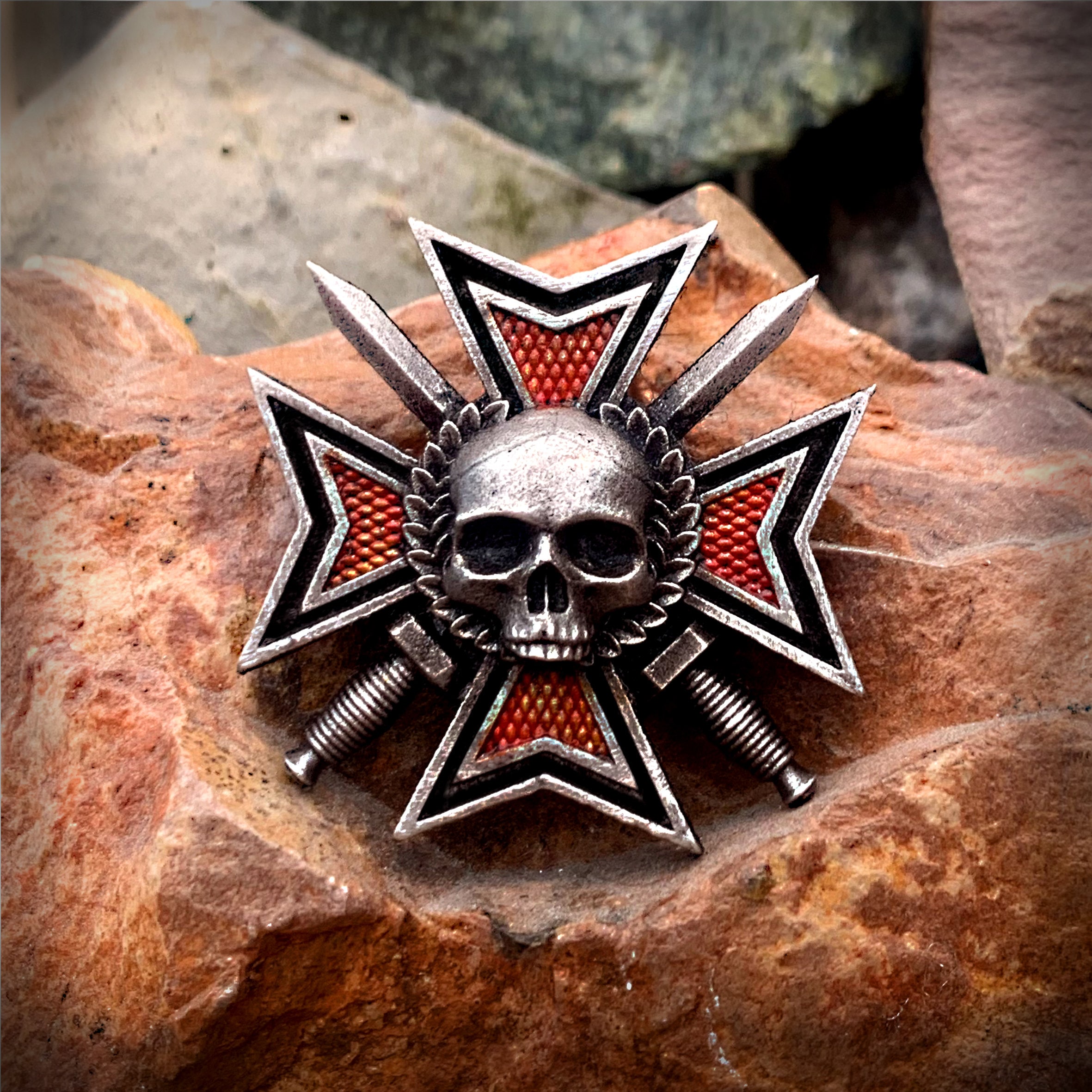 Crown Of Thorns And Cross Background