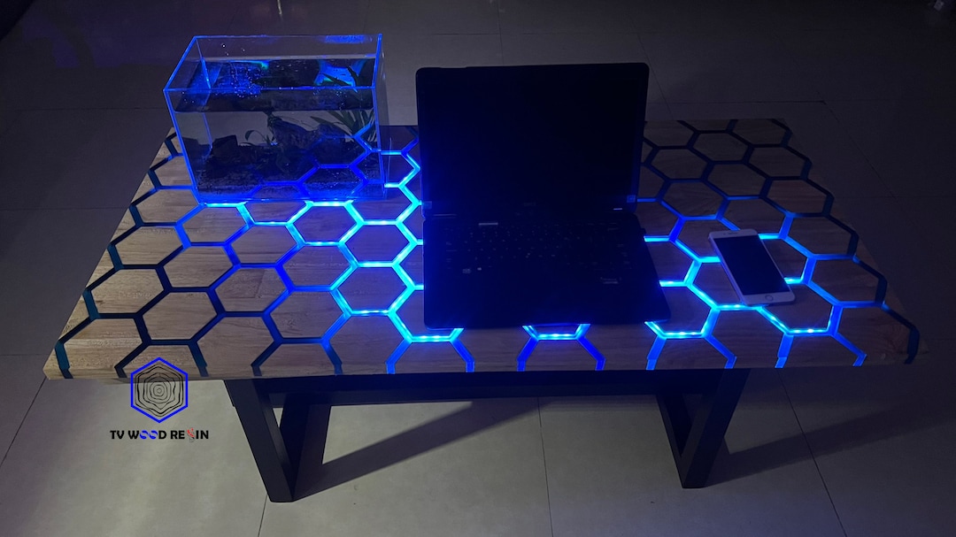 Touch Table, Glowing Table, Bar Table, Epoxy Table, Resin Table, Coffee