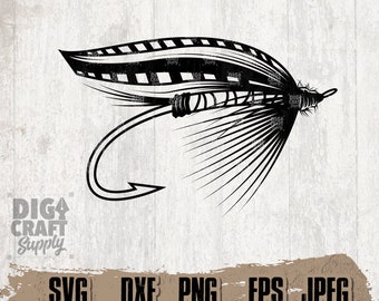 Download Fly Fishing Lure Svg You Ll Enjoy Etsy
