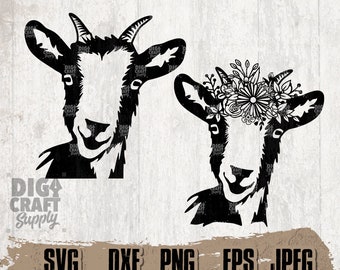 Download Goat Silhouette Etsy