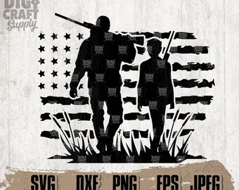 Download Father Son Hunting Svg Etsy