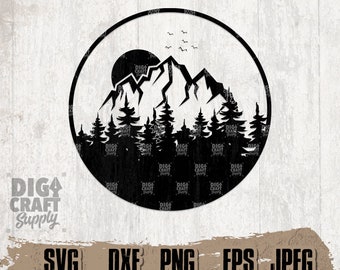 Free Free 163 Camping Scene Svg SVG PNG EPS DXF File